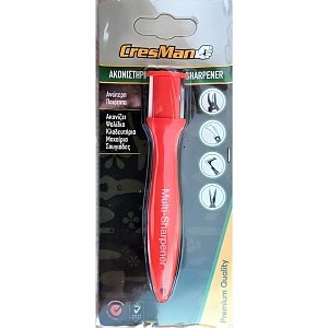 Cresman JH-010 Multi-Sharpener – Ακονιστήρι Χειρός 2 Επιφανειών Καρβίδιο & Κεραμικό
