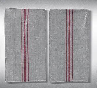 Γκρι Σακιά Ελιάς 3 Κόκκινες Ρίγες Ανθεκτικά 55x105