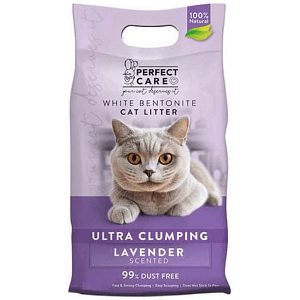 Perfect Care Άμμος Γάτας White Bentonite 10LT Lavender