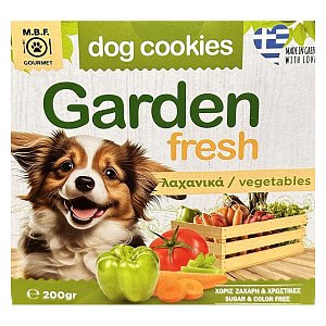 MBF Gourmet Garden Fresh Dog Cookies Λαχανικά 200gr