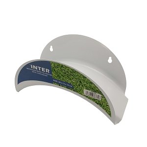 INTER Σέλα Μεταλλική Τοίχου Λευκή – Βάση για Λάστιχο