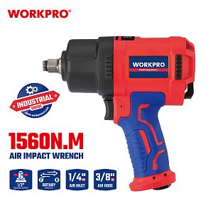 Αερόκλειδο 1/2” WORKPRO WP510003 PROFI 1560Nm 8000rpm