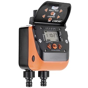 Claber Aquadue Duplo Evolution Αυτόματος Προγραμματιστής Ποτίσματος 2 Εξόδων (8410)