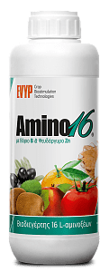Amino16 B/Zn EVYP – Βιοδιεγέρτης B+Zn για Θρέψη & Καρπόδεση