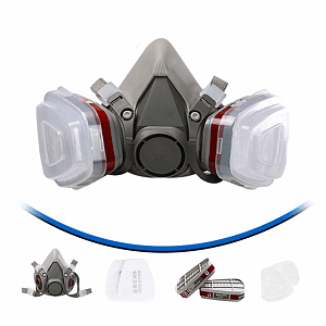 KYROS BIO PROTECT AG20 – Μάσκα Μισού Προσώπου με Φίλτρα & Γυαλιά