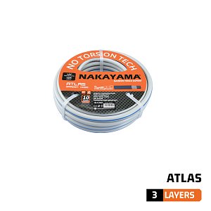 Nakayama Atlas GH4100 – Λάστιχο Ποτίσματος 3 Στρώσεων 1/2" 15 m
