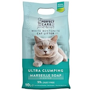 Perfect Care Marseille Soap 10 L – Συγκολλητική Άμμος Γάτας Λευκός Μπετονίτης