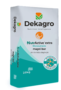 Dekagro NutrActive extra magni-bor 25kg – NPK 20-5-10 με DCD & Βόριο