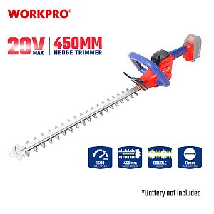 WORKPRO WP391613 – Ψαλίδι Μπορντούρας Επαναφορτιζόμενο 20V-Li SOLO