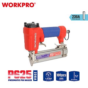Καρφωτικό Αέρος Ακέφαλου Καρφιού WORKPRO P625 GA23 4–8bar