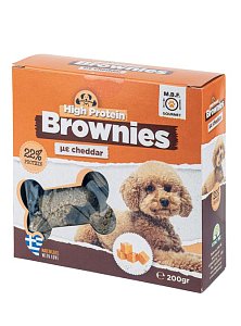 High Protein Brownies M.B.F. με Cheddar 200gr – Λιχουδιές Σκύλου