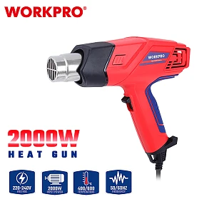 WORKPRO WP474000CE – Πιστόλι Θερμού Αέρα 2000W PROFI
