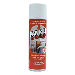 Pankill Bedbugs Spray 500ml – Εντομοκτόνο για Κοριούς & Ακάρεα