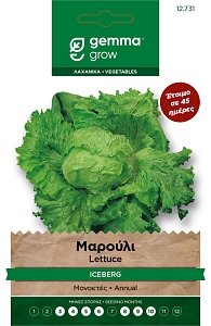 Μαρούλι Iceberg Great Lakes 118 Σπόροι Gemma – 45 ημέρες