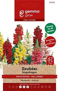 Gemma Σκυλάκι Ψηλό Μίγμα – Σπόροι για Μπορντούρα