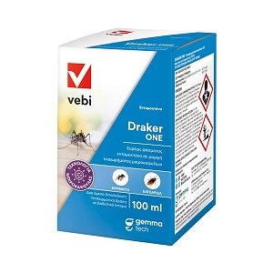 Draker One Εντομοκτόνο 100ml – Άοσμο Υγρό για Κουνούπια, Μυρμήγκια & Κατσαρίδες