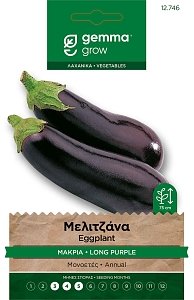 Μελιτζάνα Μακριά Violetta Lunga Gemma – Σπόροι 70ημ