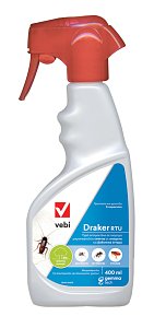 Draker RTU 400ml – Ετοιμόχρηστο Άοσμο Εντομοκτόνο για Σπίτι & Κήπο
