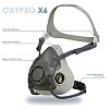 Oxyline X6 Επαγγελματική Μάσκα Ημίσεως Προσώπου Διπλού Φίλτρου 102g
