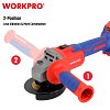 Γωνιακός Τροχός WORKPRO WP392004 20V-Li BL SOLO Φ125mm - Φ115mm  PROFI