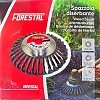 Forestal R303444 Βούρτσα Θαμνοκοπτικού Συρμάτινη 200mm 25.4mm