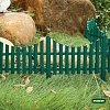 Φράχτης Κήπου Πλαστικός Grasher 2,30m Πράσινος 4τμχ