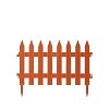 Prosperplast Φράχτης Κήπου Πλαστικός 3,22m x 35cm Σετ 7τμχ Terrakota