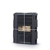 Prosperplast Κομποστοποιητής 380lt Κήπου Μαύρος