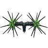 Ελαιοραβδιστικό Asteras Light Total Carbon 4x4 400W με Σωλήνα και Ντίζα Carbon, Κεφαλή 32 Ανθρακονημάτων, 2,40m ή 2,80m