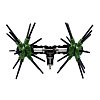 Ελαιοραβδιστικό Asteras Light Total Carbon 4x4 400W με Σωλήνα και Ντίζα Carbon, Κεφαλή 32 Ανθρακονημάτων, 2,40m ή 2,80m
