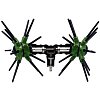 Ελαιοραβδιστικό Μπαταρίας Asteras Light Electric Total Carbon 4x4 1000W Brushless, Σωλήνα και Ντίζα Carbon 2,4m - 2,80m