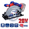 WORKPRO WP391200 – Δισκοπρίονο Χειρός 20V-Li BL SOLO PROFI