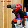 Δραπανοκατσάβιδο WORKPRO WP390000 20V-Li BL SOLO PROFI