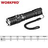 WORKPRO επαναφορτιζόμενος φακός LED 1200Lm USB-C