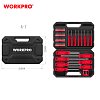 Κασετίνα Κατσαβίδια & Μύτες 56τμχ WORKPRO WP200520 PROFI