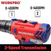 Δραπανοκατσάβιδο WORKPRO WP460203 12V-Li (2×2,0Ah) PROFI