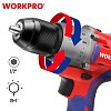Δραπανοκατσάβιδο WORKPRO WP390002 20V-Li BL (2×2,0Ah) PROFI
