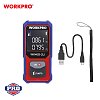 Μετρητής Αποστάσεων Λέιζερ 40m Επαναφορτιζόμενος WORKPRO PROFI