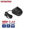 WORKPRO WP396000 – Ταχυφορτιστής 20V-Li 2,4A PROFI