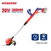 WORKPRO WP391608 – Χλοοκοπτικό Επαναφορτιζόμενο 20V-Li PROFI