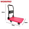 WORKPRO WP285023 Καροτσάκι Τετράτροχο Πλατφόρμα 700x480mm