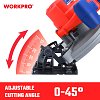 WORKPRO WP391200 – Δισκοπρίονο Χειρός 20V-Li BL SOLO PROFI