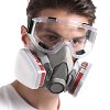 KYROS BIO PROTECT AG20 – Μάσκα Μισού Προσώπου με Φίλτρα & Γυαλιά