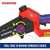 WORKPRO WP391620 – Mini Αλυσοπρίονο Κλαδευτικό 20V-Li BL SOLO PROFI