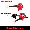 WORKPRO WP476001CE – Φυσητήρας-Απορροφητήρας 400W PROFI
