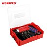 WORKPRO WP460003 – Επαναφορτιζόμενο Κατσαβίδι 3,7V-Li Σετ 34τμχ