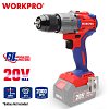 Δραπανοκατσάβιδο WORKPRO WP390000 20V-Li BL SOLO PROFI