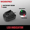 WORKPRO WP396000 – Ταχυφορτιστής 20V-Li 2,4A PROFI