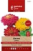 Ζίννια Καλιφόρνιας Διπλή Γίγας Gemma – Σπόροι Μίγμα για Πολύχρωμη Ανθοφορία